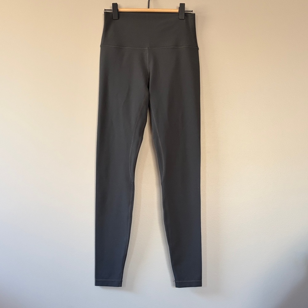 Lululemon Align High Rise Pant 28” Size 6 Black Yoga Lounge Nulu Soft
